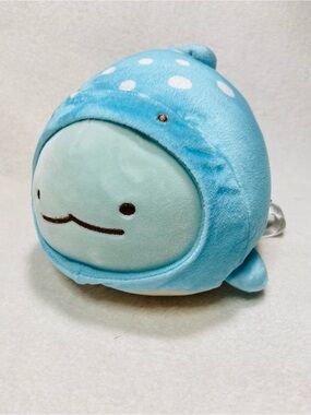 8” San-X Sanrio Sumikkogurashi Sea Animal Series Whale Shark Tokage Plush